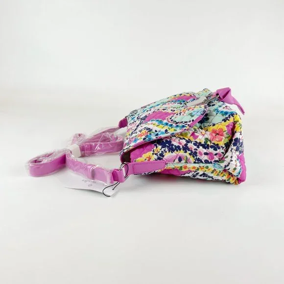 Vera Bradley Carson Crossbody Wildflower Paisley - Picture 5 of 10